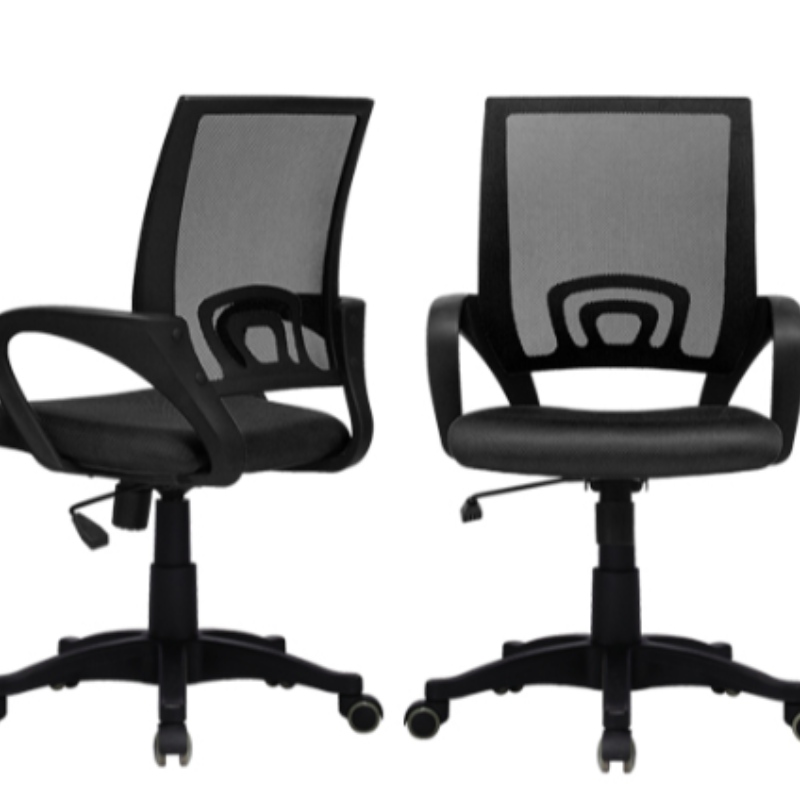 Sedia da ufficio in maglia di vendita a caldo bassa schiena ergonomica sedia sedia a maglie completa sedie a maglia all\'ingrosso